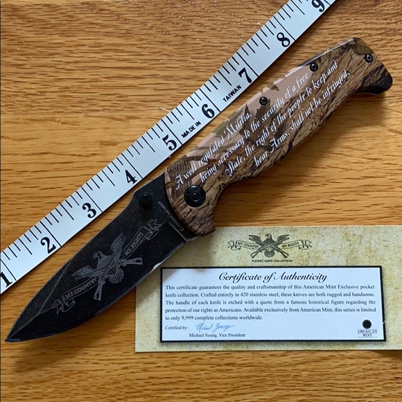 American Mint Collectible knife - Picture 4 of 6
